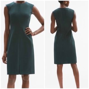 MM Lafleur Green Rainforest The Katie Textured Ponte Dress